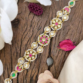 Vriksham Coin Style Kundan Jadau Sheeshphool-J2806